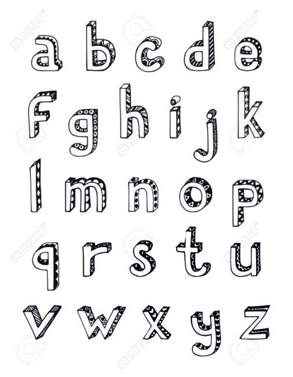Bubble Letters Alphabet Lower Case Kc Garza