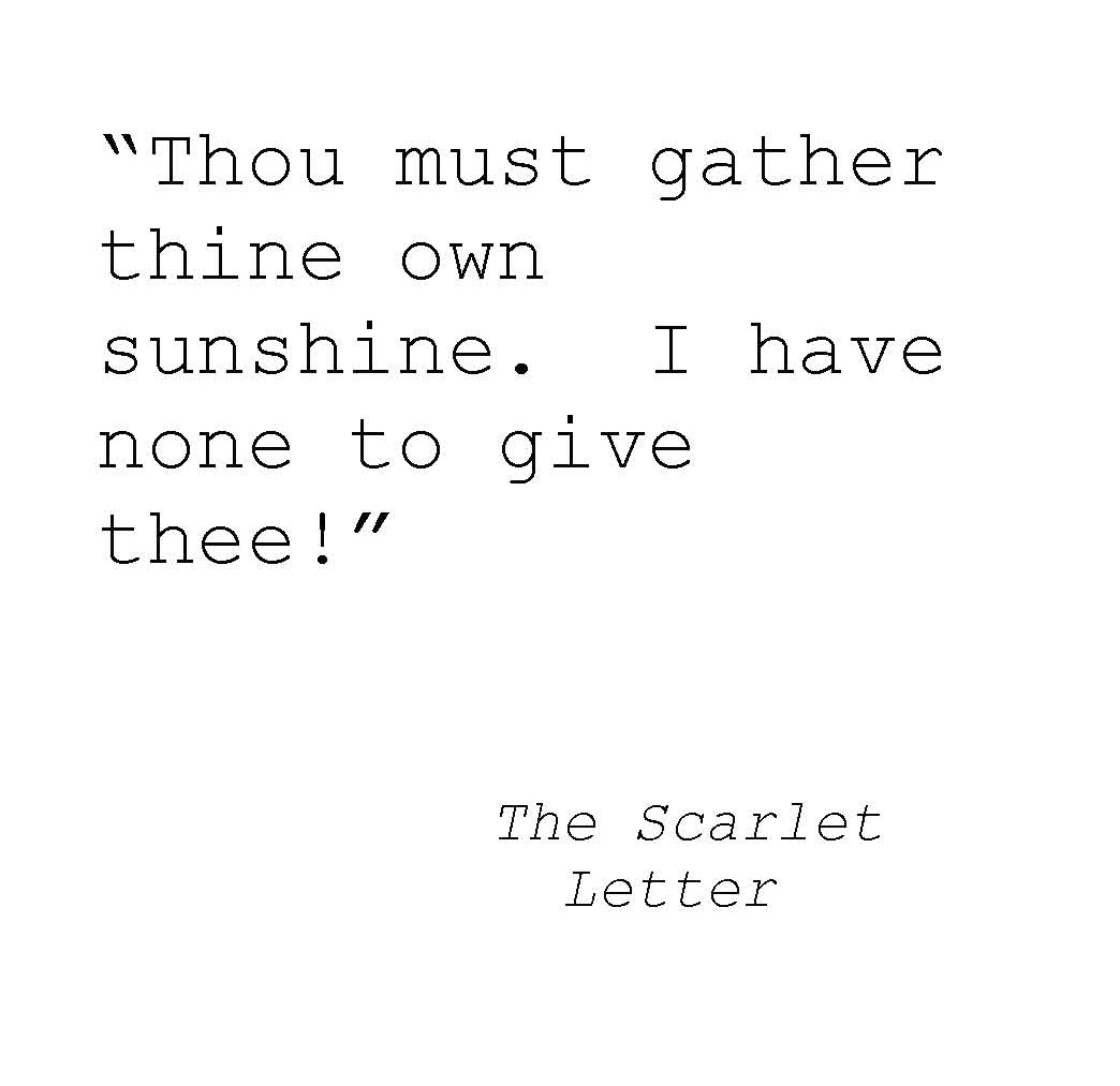 The Scarlet Letter Important Quotes