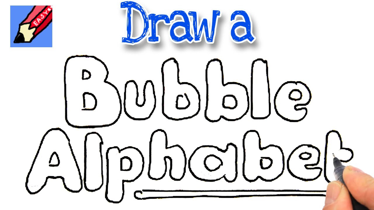 How Draw Bubble Letters will give ideas and strategies to develop your own ...