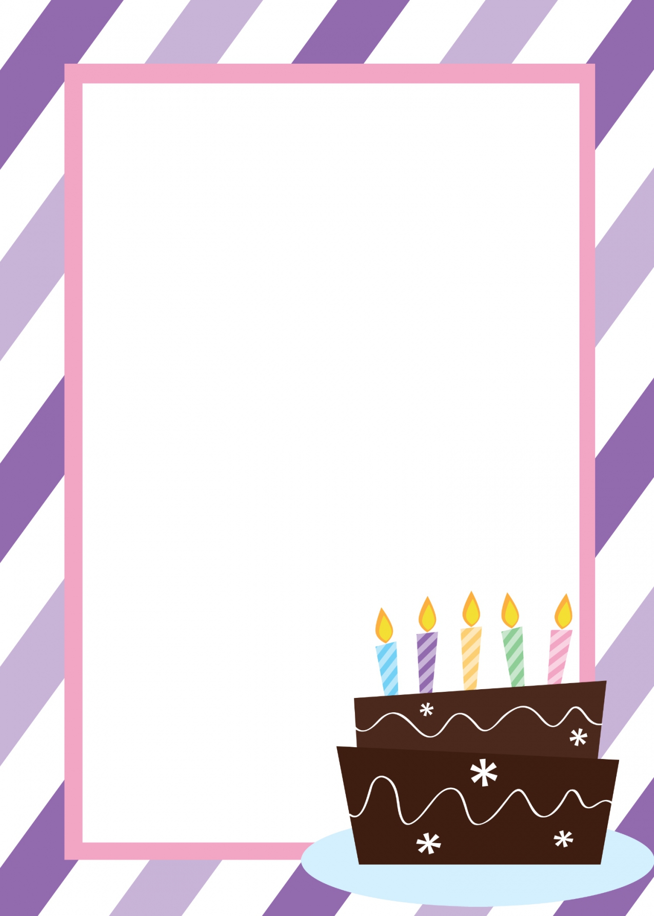 Birthday Templates For Word