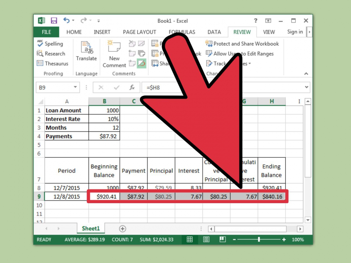 Amortization Schedules In Excel